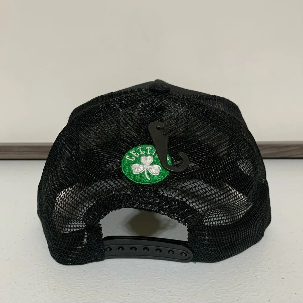 Ultra Game NBA Boston Celtics Trucker Baseball Hat/Cap-NWT - Picture 3 of 10